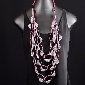 Leather Loop Necklace